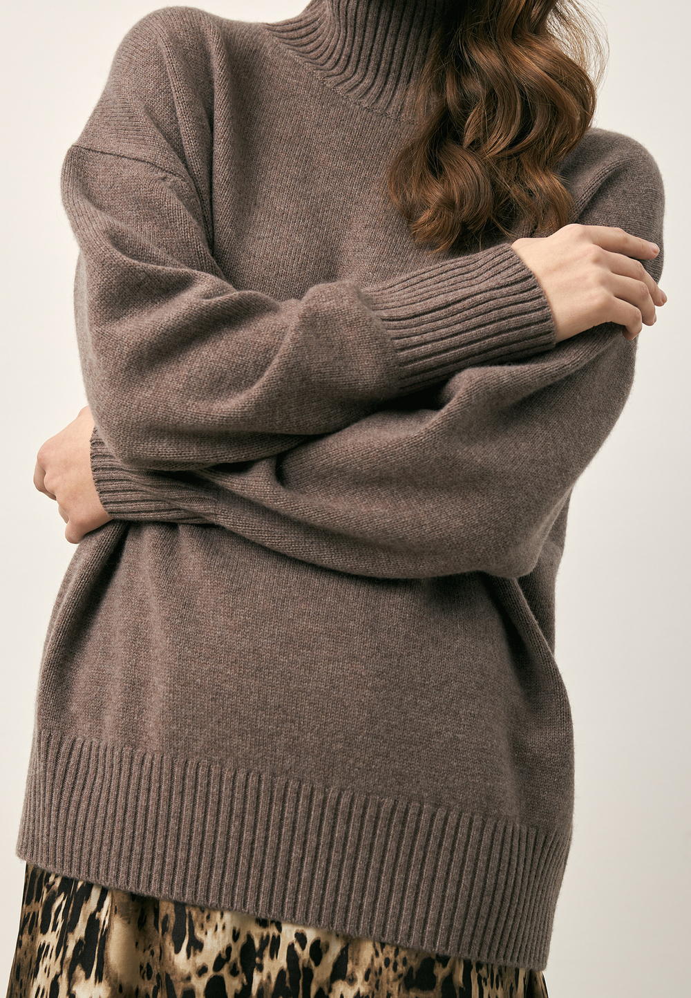 Свитер из мериноса с кашемиром