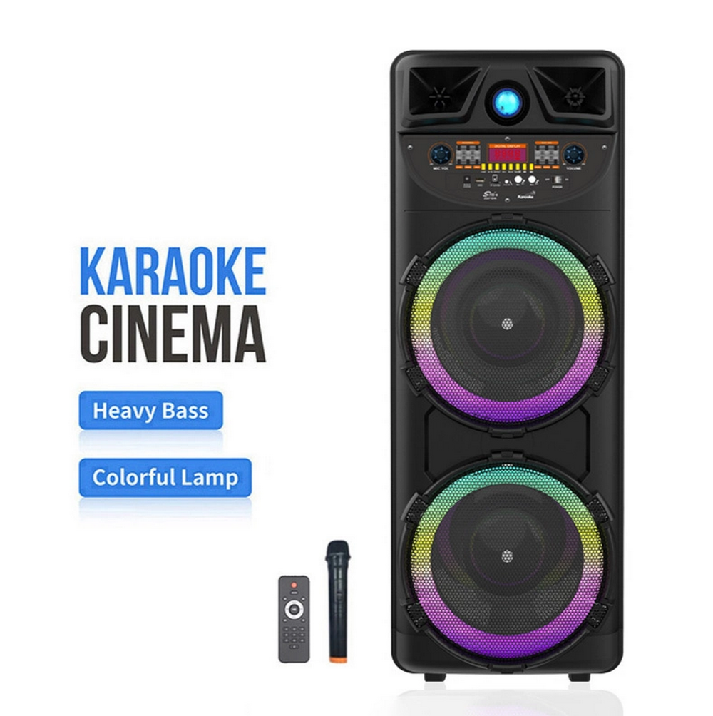 Напольная колонка Sing-e ZQS-10205 (10"40W/6A+бесп.микрофон)