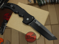 Нож Cold Steel Recon 1 TANTO G10 (V2025) - черная рук., черный клинок