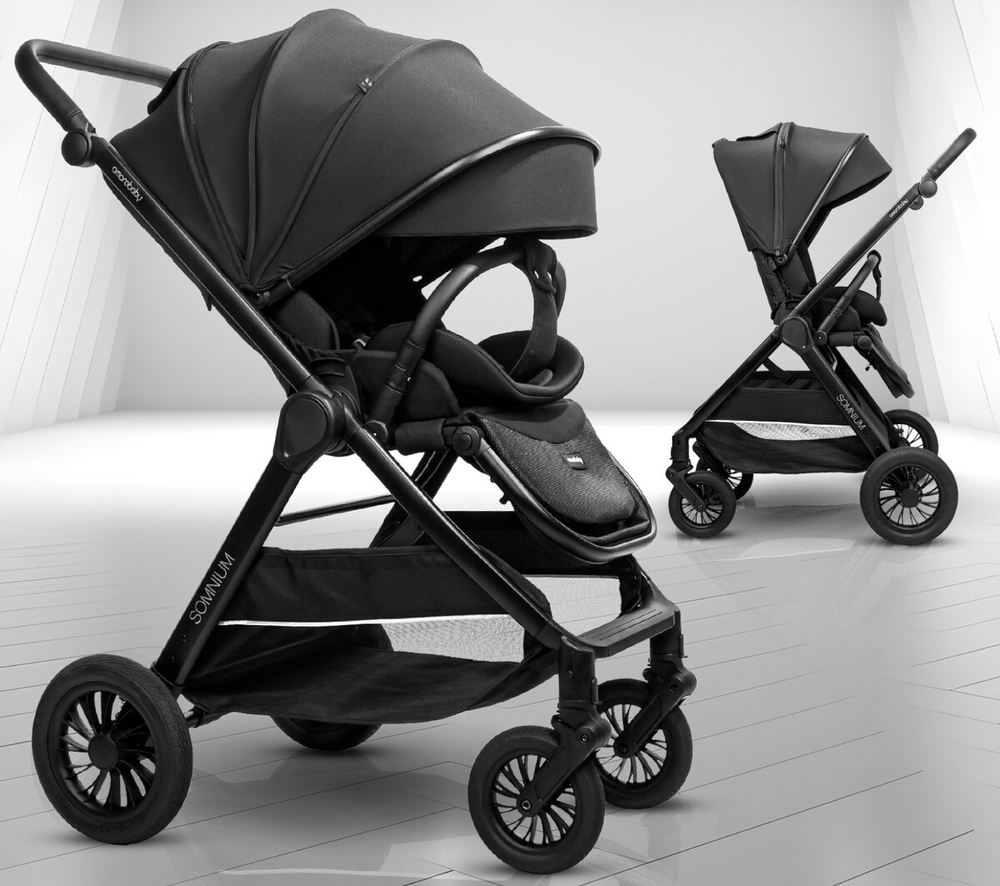 Прогулочная коляска Amarobaby Somnium черный