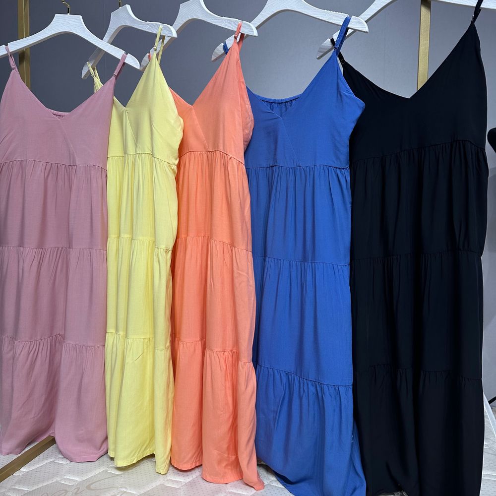 ДО ШТАПЕЛЬ Сарафан Люкс Однотон