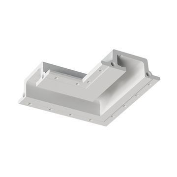 Соединительный элемент (внутренний угол 90) встраиваемой профильной гипсовой системы освещения SN 317 белый Saber 50.7 Stellanova