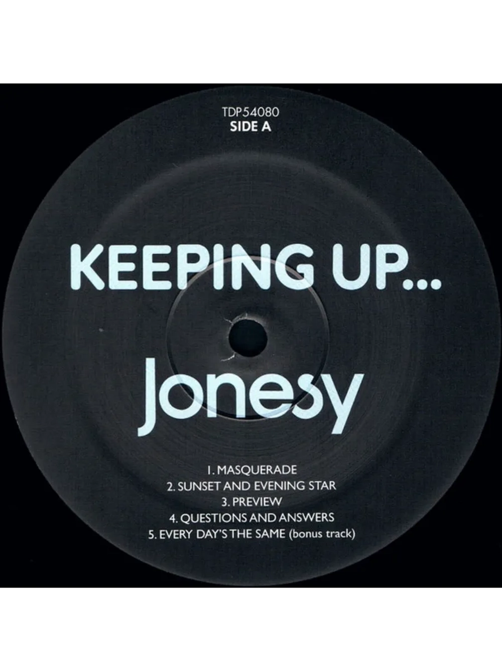 Jonesy — Keeping Up...