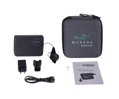 Подводная видеокамера MURENA Premium 5", 20м (видеозапись, компас, белая и ИК подсветка)