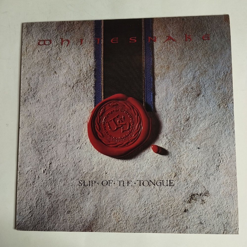 Винтажная виниловая пластинка LP Whitesnake Slip Of The Tongue (UK 1989)