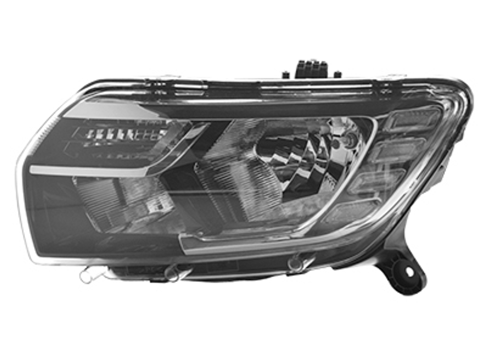 VAN WEZEL - 1520961-VAN - Headlight