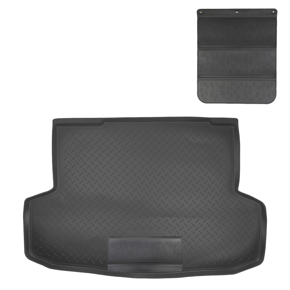 Коврик в багажник Norplast для Chevrolet Aveo в кузове SD (2004-2011) Черный, арт.NPL-P-12-05-APP