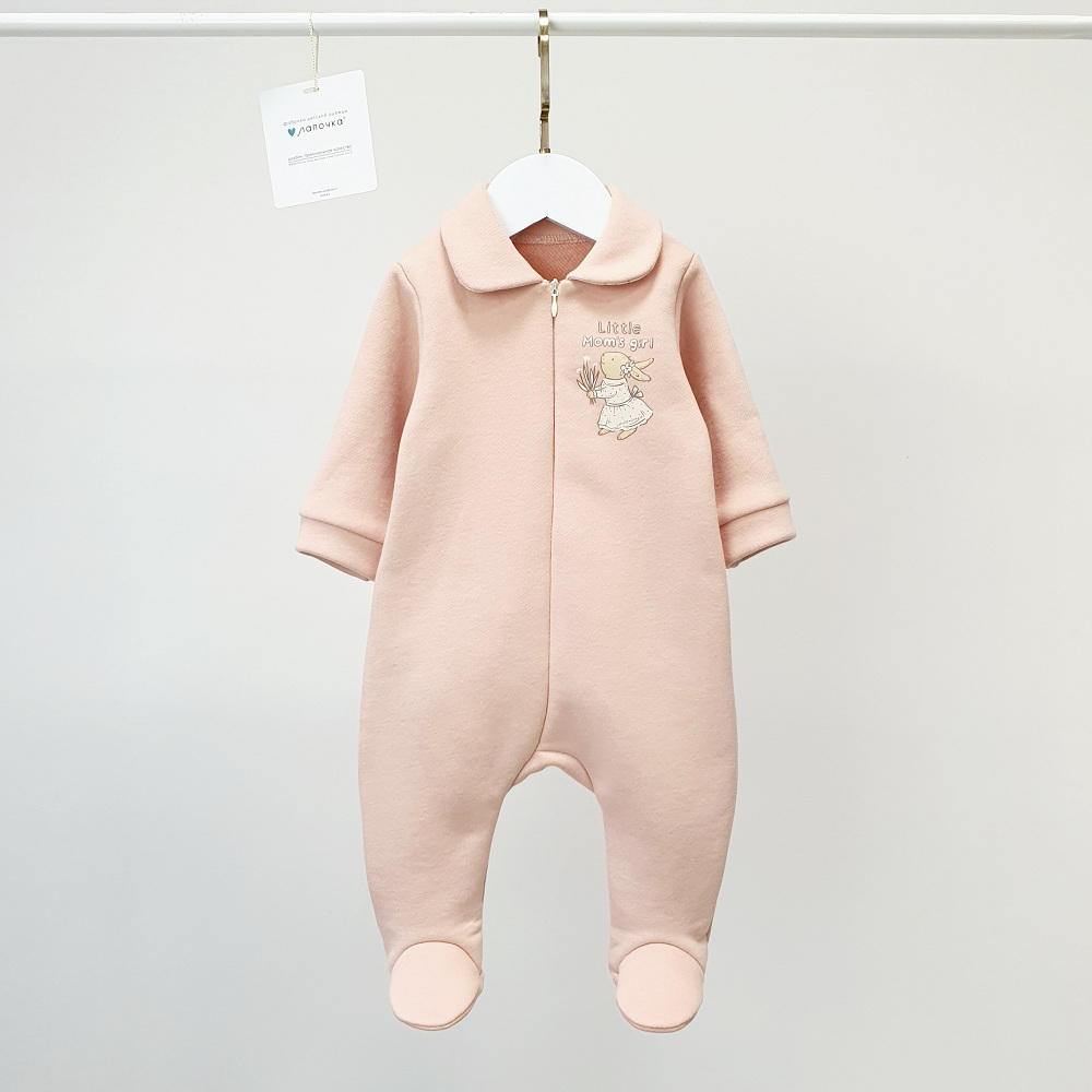 Комбинезон SoftTouch, Испанская роза с зайчиком