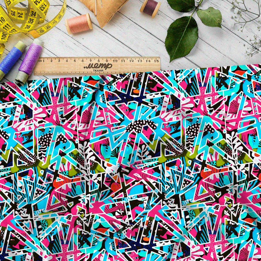 Ткань премиум Оксфорд 600D пиксельная мечта