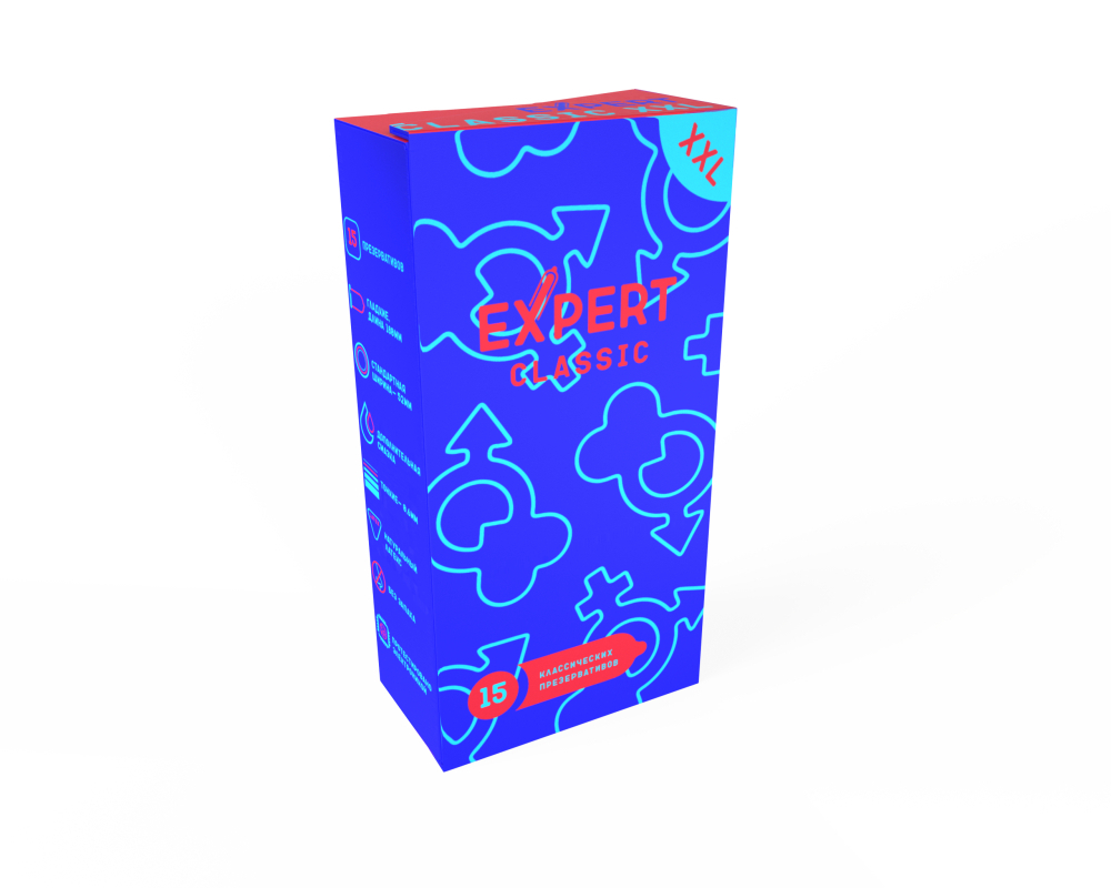 Презервативы Expert Classic XXL 15 шт