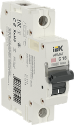 ARMAT Автоматический выключатель M06N 1P C 16А IEK