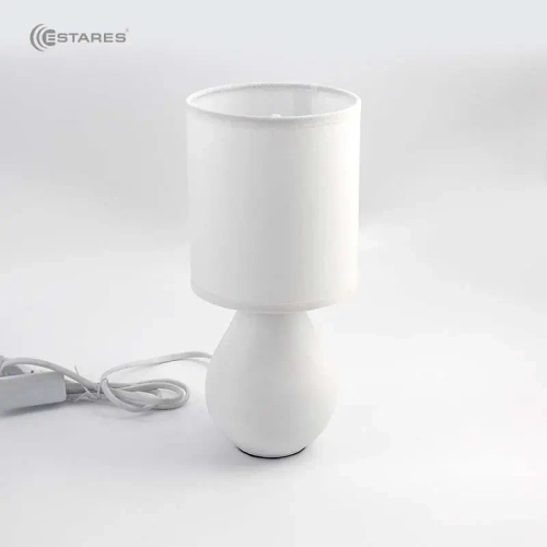 Настольная лампа BETA 1xE14 R-100x120x275-WHITE/WHITE-220-IP20
