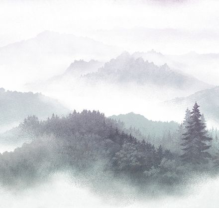 Пейзаж Карельский край панно