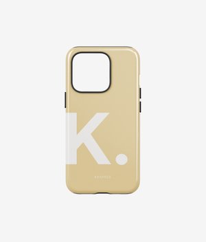 Чехол LETTERS для iPhone | Желтый