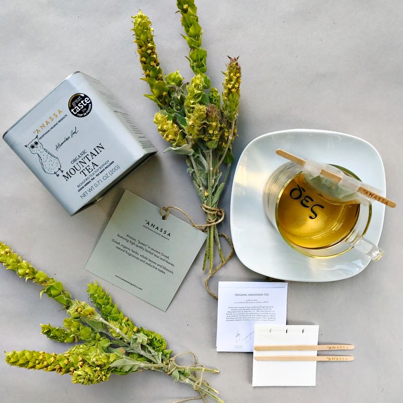 Новинка из Греции. Органический травяной чай.