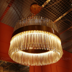 Люстра Cloyd CADANCE-A C1 / Ø55 см - латунь (арт.10332)