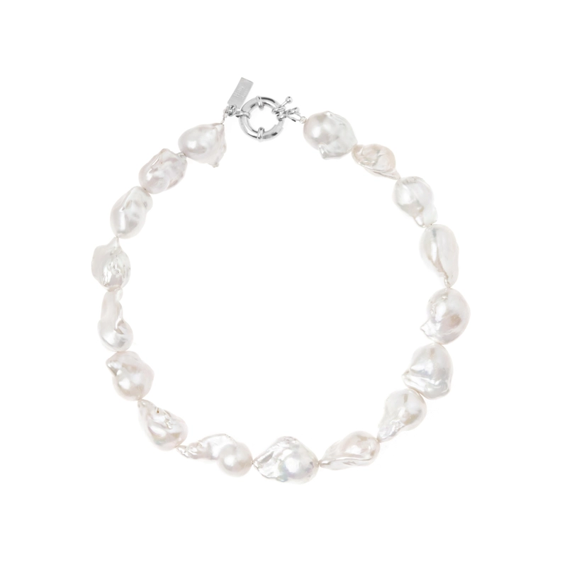 Колье Барочная Фантазия – Белое