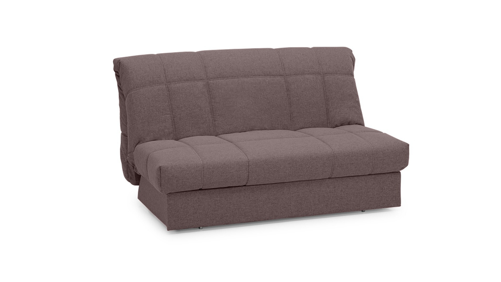Диван Виа Лайт Strong Plus 05 180*105*88 см, Коричневый Рогожка Аккордеон Фиеста