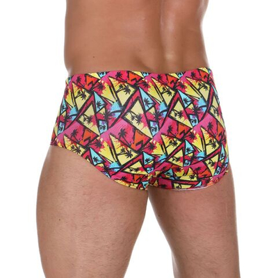 Мужские плавки с ярким принтом Dorenase (Размер: XXL) (Цвет: разноцветный)