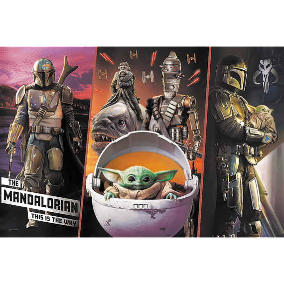 Puzzle "300" - The Secret Baby Yoda / Lucasfilm Star Wars The Mandalorian