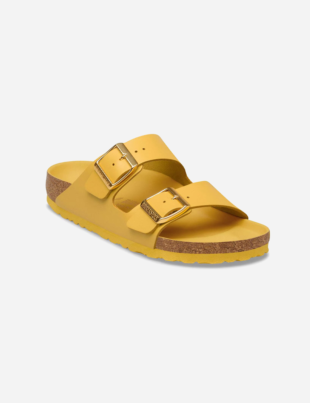 Birkenstock Arizona Natural Leather Sandals W "New Dressy Ochre"