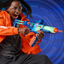 Hasbro Nerf Loadout - Бластер CYBERLIGHT GHOST + 24 стрелы G1824