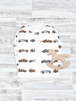 Пелёнка-кокон Mjölk Retro Cars