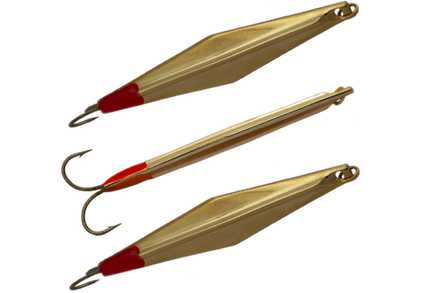 Блесна вертикальная ECOPRO Joker,  70мм, 11гр, золото (G)