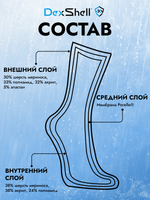 ВОДОНЕПРОНИЦАЕМЫЕ НОСКИ DexShell TERRAIN WALKING 2.0