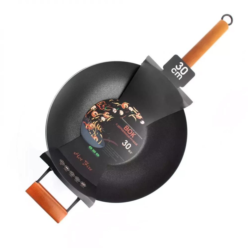 Сковрода вок 30см Kitchen Star Hot Fire