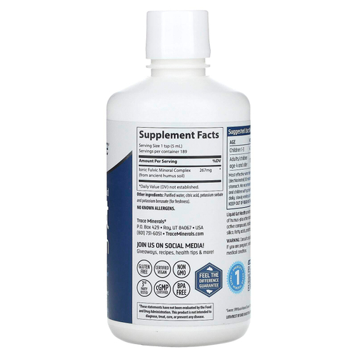 Trace, Liquid Gut Health, без добавок, 946 мл (32 жидк. Унции) (267 мг на порцию)