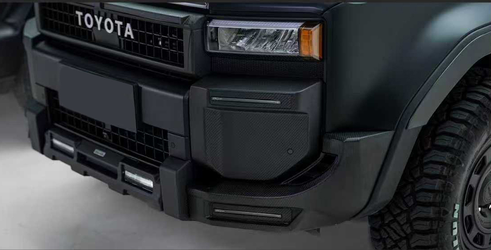 Карбоновый обвес для Toyota Land Cruiser Prado 250 LC250 2024+ Тойота крузер крузак тюнинг накладки люстра