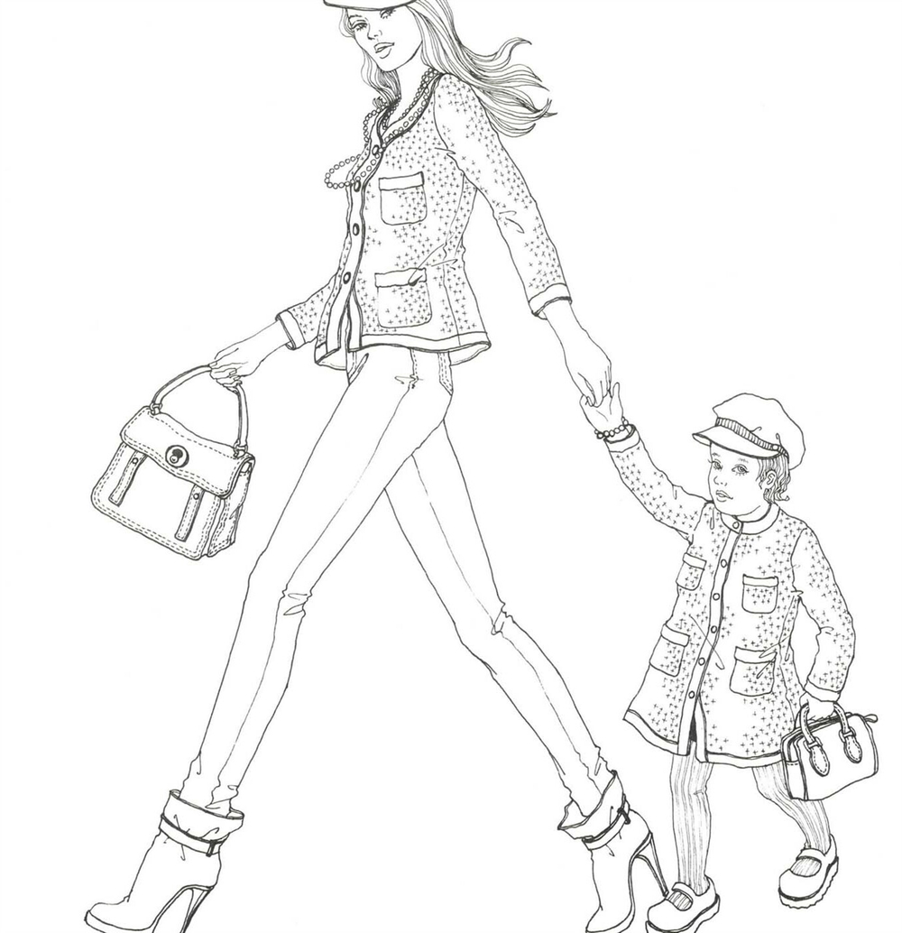 LOOK. Coloring Book