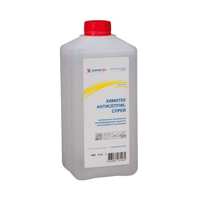 Химитек бесспиртовой антисептик-кожный бесспиртовой антисептик 1 л спрей