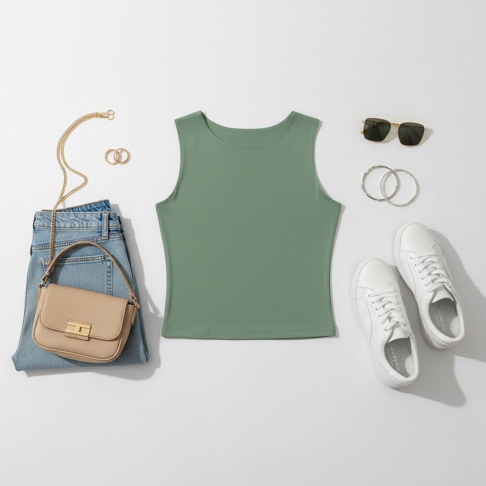 Майка женская топ под пиджак