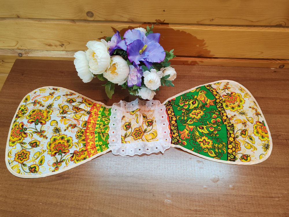 Набор кухонных полотенец, 3 шт , 45х60 см , рогожка