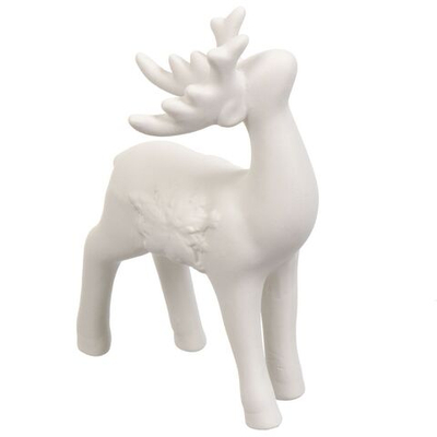 Фигурка декоративная керам, Олень, 11х6.5х18.5 см, диз.4, Y4-5194