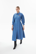 Платье «Секретный сад», зеленый