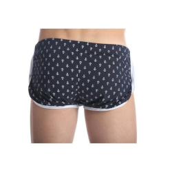 Мужские шорты синие с якорями Gillbro Navy Anchor Shorts