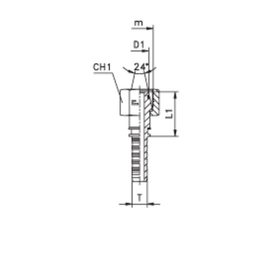 Фитинг DN 20 DKO-S (Г) 36x2 25  E41