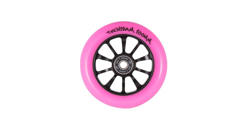 Колесо для самоката X-Treme 110*24мм Winner, pink transparent