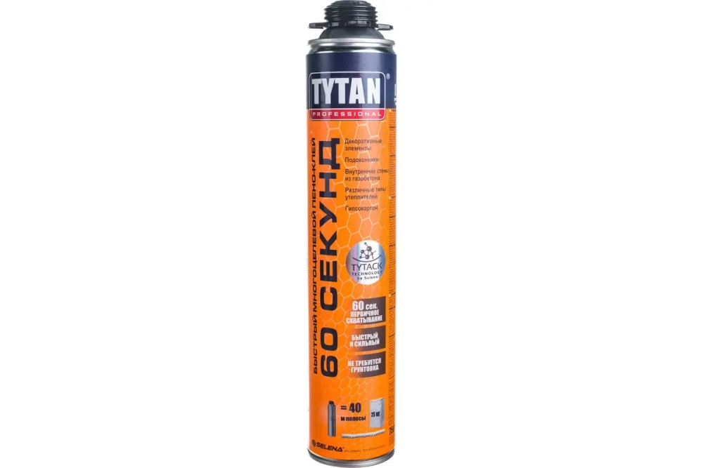 TYTAN PROFESSIONAL быстрый пено-клей 60 секунд