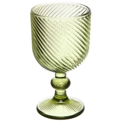 Бокал для вина 240мл «Cristal» в наборе 6шт, зеленый