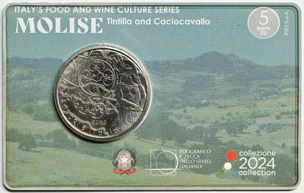 ИТАЛИЯ, 2024, 5 ЕВРО