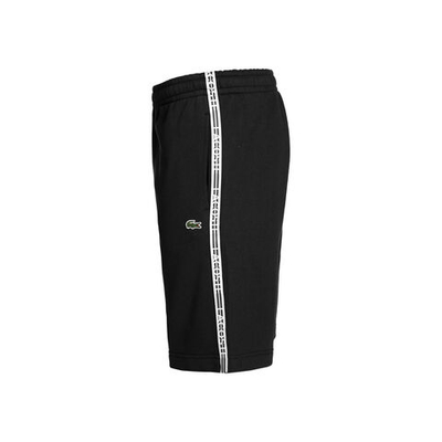 Мужские теннисные шорты Lacoste Core Graphics Shorts Men - Black, White