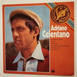 Винтажная виниловая пластинка LP Adriano Celentano Star Discothek (Germany 1978)
