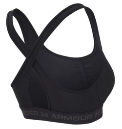 Теннисный бюстгальтер Under Armour Crossback Mid Bra - Black