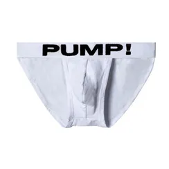 Мужские трусы танга белые PUMP! PU5109-1