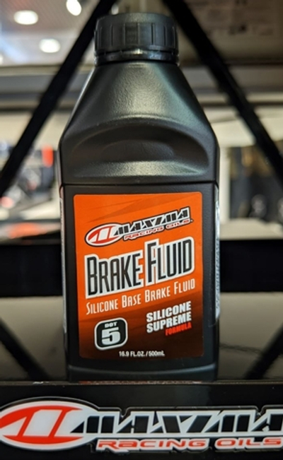 Тормозная жидкость Maxima Racing Oils DOT 5 Silicone Brake Fluid 500 мл.