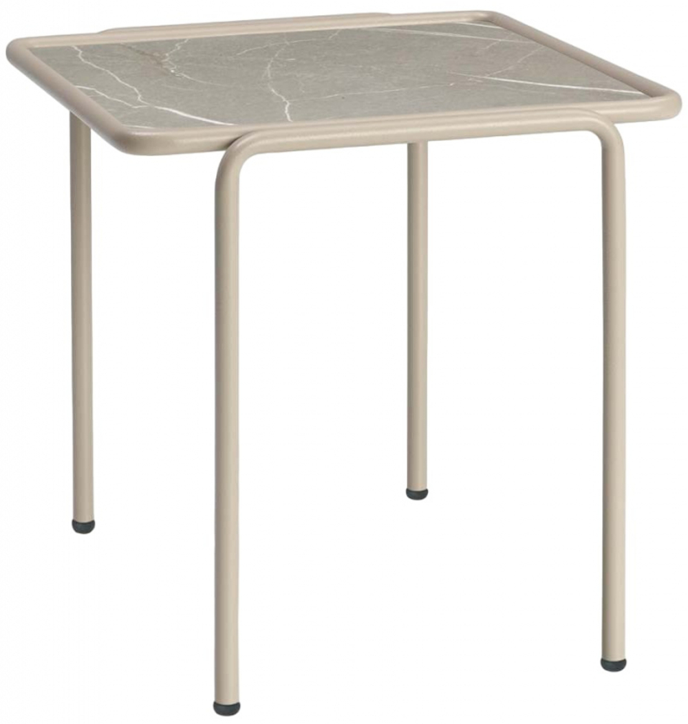 Столик кофейный металлический Scab Design Dress Code, тортора, камень